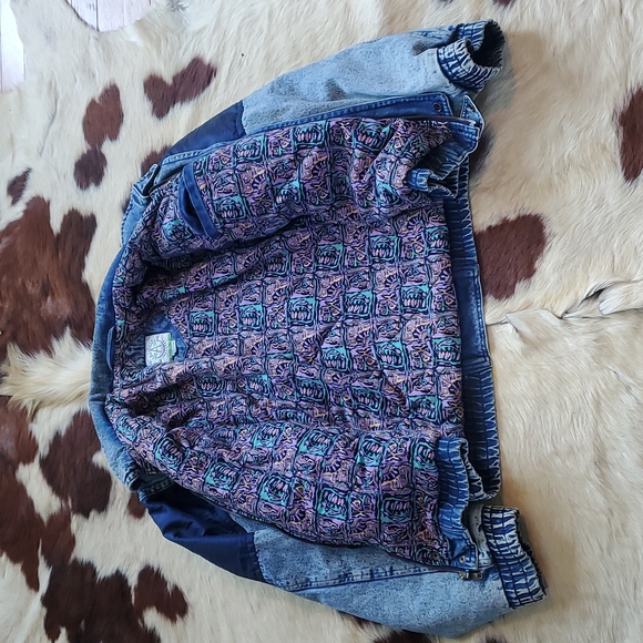 Vintage Men's Puffer Jacket - Picture 2 of 3